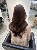 ルル(Lulu)&nbsp;梅田/ブラウン/ベージュ/レイヤー/前髪カット/縮毛矯正/髪質改善