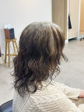 トト 船橋店(toto.) ☆ココアベージュ小顔オリーブグレークラゲヘアーショート[船橋]