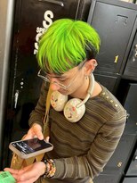 アンドケー 那覇おもろまち店(and K)&nbsp;メンズ/デザインカラー/蛍光カラー/ライトグリーン