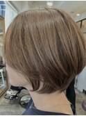 大人ショートボブ