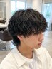 メンズカット＋メンズパーマ　￥8900