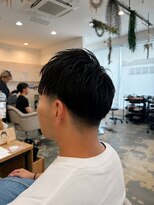 ボンドヘアステージ 良福寺店(BOND hair stage) ツーブロックアップバングショート