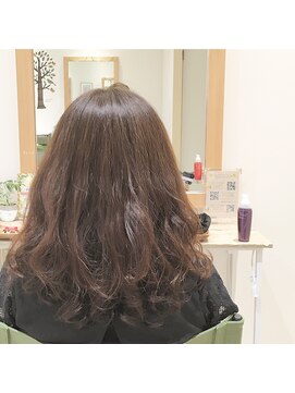 ナノハナ 鹿沼で唯一本格ヘッドスパが出来る美容室　女子力アップヘアー