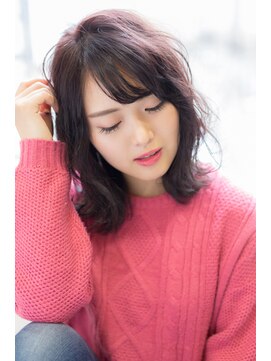 美容室 ラカリテ(LA QUALITE) フリンジミディ