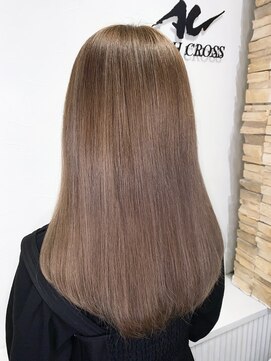 アンク クロス 池袋北口店(ANKHCROSS) 《アンククロスYUKI》透明感グレージュカラー