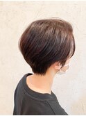 【flor 戸塚】*ひし形ショート+チャコールグレー*
