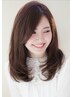 髪質改善ストカール＋髪質改善カラー＋カット＋Tr (商品¥5500付 or 極ツヤTr)