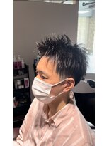 ルポ(repos) ジェットモヒカン×ツーブロック