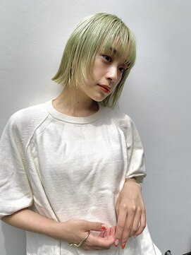 ノーム(norm) ボブレイヤー/外はねボブ/ミントカラー