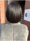 【117hairgarage】ナチュラル_耳掛け_ボブ
