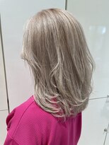 アブニールドール 大山台店&nbsp;脱☆白髪染め！！プラチナブロンド