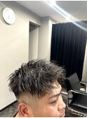 アップバングフェード