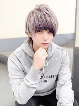 ミッシェル アフロート(michelle afloat) ◆バングカラーのマッシュウルフ◆