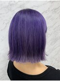 ビビットパープル×外ハネ[錦糸町/錦糸町ブリーチ/]
