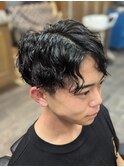 スパイラルパーマ