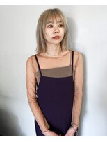 タロ(TALO)&nbsp;【TALO】顔周りレイヤー×ホワイトベージュ