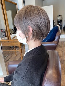 美容室 フォーリア Foglia 【Foglia】丸みショート　ショートボブ　くびれショート