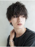 【aRietta大森】緩めスパイラルパーマ×ノン刈り上げマッシュ