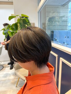 アンソル オブ リシェール(N'SOL of RICHAIR) ハイライト/ボブルフ/ネビージュ/ボーイッシュ/ショート/南越谷