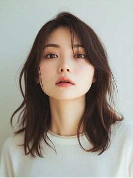 ロディーナコク 大口 新子安(rodina.coc) 30代40代50代◎大人ナチュラルレイヤー/白髪ぼかし/髪質改善