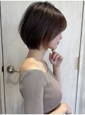 みねスタイル♪ 前下がり ひし形 ショートボブ 30代 40代 50代