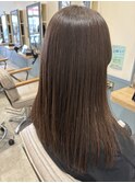 ツヤサラストレート