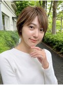 ショートカット　広尾　ショートヘア　恵比寿　30代　40代