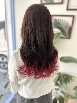 エルフ(elf) グラデーションカラー★ピンク