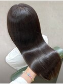 20代30代40代髪質改善カラーショコラブラウン艶感ストレート