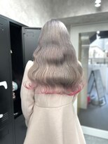 ワンズミラー 立川(ONE'S MIRROR) ケアブリーチ/インナーカラー/ハイトーンカラー/似合わせカット