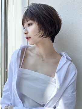 ミンクス渋谷スマートサロン(MINX shibuya smart salon) 【MINX梅原加子】大人の柔らかショートボブ