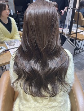 ロンド ルージュ 銀座店(Lond rouge) ミニウルフ髪質改善縮毛矯正酸性ストレートレイヤーカット/銀座