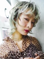 マノ 千歳烏山(MaNO)&nbsp;〈m41〉大人ショートハイライト髪質改善キッズカット前髪30.40代