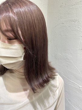 アジールヘア 池袋東口店(agir hair) ブリーチなしダブルカラーミルクティー池袋東口