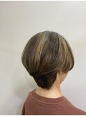 シルエット綺麗/スタイリング楽ショート