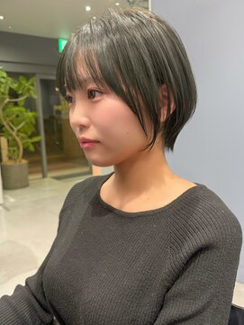 ミニボブ/ボブ/ショート/レイヤーカット/髪質改善/名駅u61