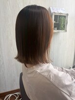 コルテ 倉敷西坂店(CoRte.)&nbsp;外はねミディ/ロブヘア/韓国風/ココアブラウン/レイヤーカット