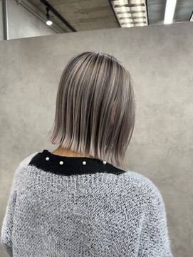 サニー 渋谷(SUNNY) バレイヤージュ、ハイライト、レイヤーカット、ダブルカラー