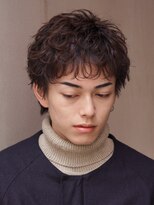 フィフス(fifth)&nbsp;原宿無造作シャドウパーマ短髪スパイキーショートカット刈り上げ