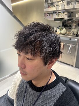 サロンドシロ(salon.de.SHILO) 【麻布十番・六本木】ツイストスパイラルパーマ/時短セット/床屋