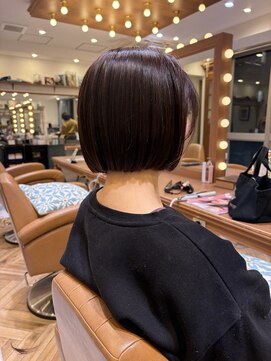 ロンド パルティール 大宮(Lond partir) 大人ガーリー/ミニボブレイヤー/ミディアムレイヤーカット/大宮