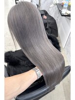 エゴル ナゴヤサカエ(ENGOL NAGOYA SAKAE)&nbsp;新美蓮/シルバー/グレー/グレージュ/ブリーチ