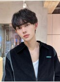 ☆曲がる縮毛フェザーショート毛流れパーマブリーチ無しダブル