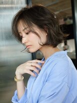 シオン(shion) ボブミディアム顔周りレイヤーイメチェン_F21633