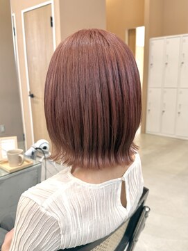 ジジ インターパーク 宇都宮(Gigi) ブリーチ1回でピンクベージュに♪【インターパーク】