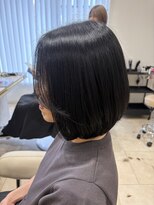 アッシュ 仙川店(Ash)&nbsp;仙川40代50代60代王道ボブ圧倒的艶感ふんわりひし形カット