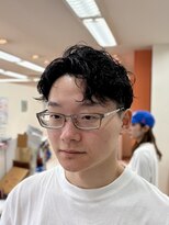 デンパツクラブ ストリート(DENPATSU CLUB Street)&nbsp;大人センターパート×ニュアンスフェードパーマ