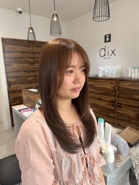 ディックス 佐倉店(dix) ブリーチレスカラー//20代30代40代/