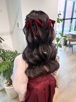 ケファ(Kepa)&nbsp;ハーフツイン/卒業式ヘア/ヘアセット/名古屋