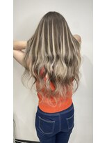 ヘアーデザイン ジェルム(Hair Design germe)&nbsp;バレイヤージュ風プルエクステ #しのだスペシャル